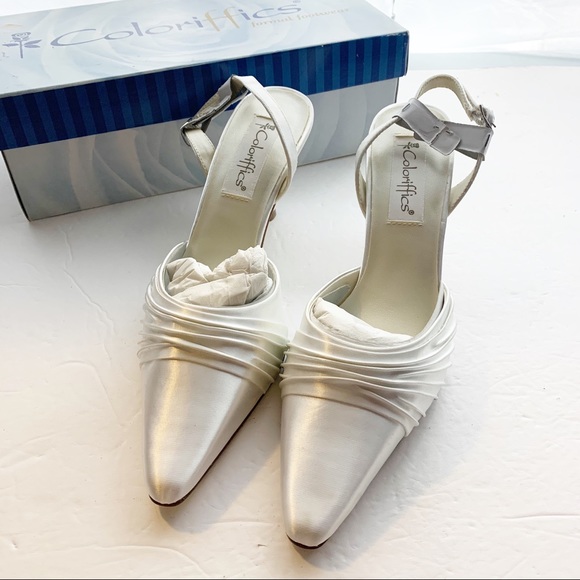 coloriffics wedding shoes